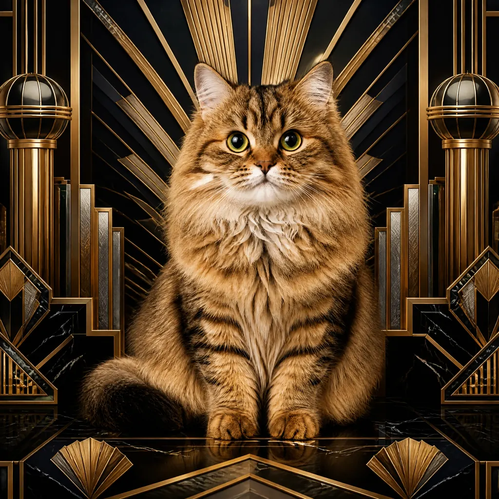 Art Deco aesthetic — visual example