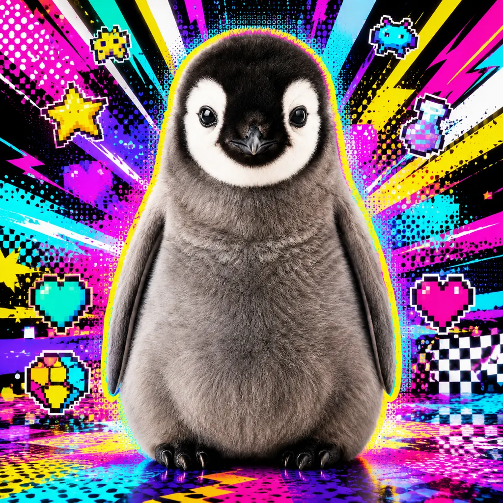 Colorful Pop aesthetic — visual example