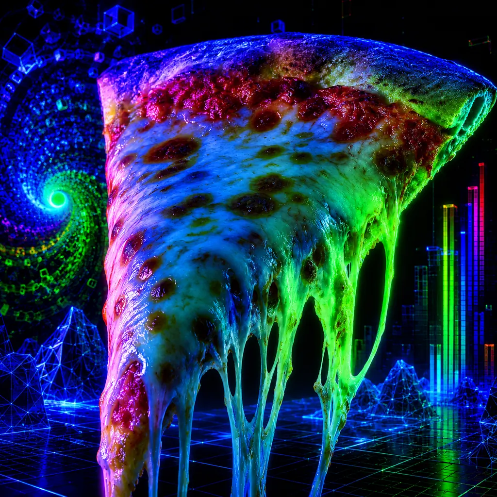 Demoscene aesthetic — visual example