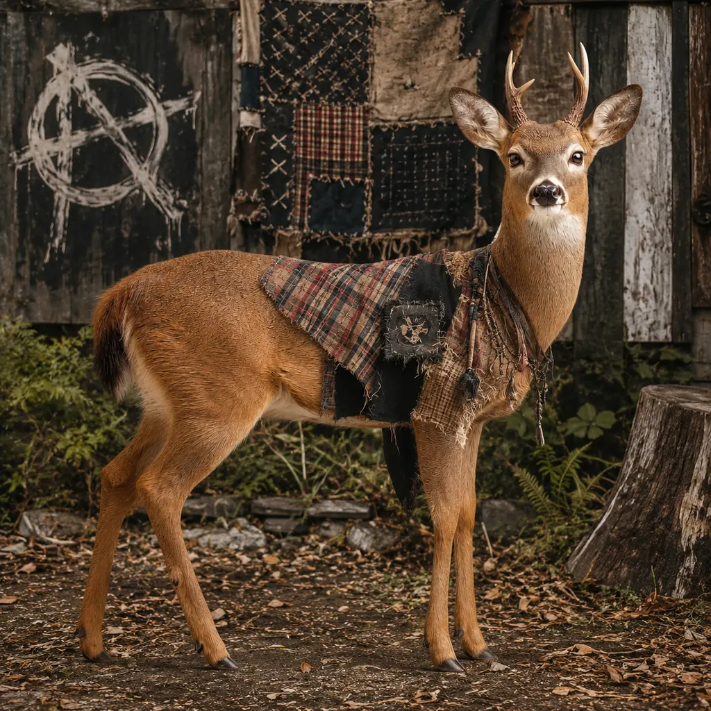 Folk Punk aesthetic — visual example
