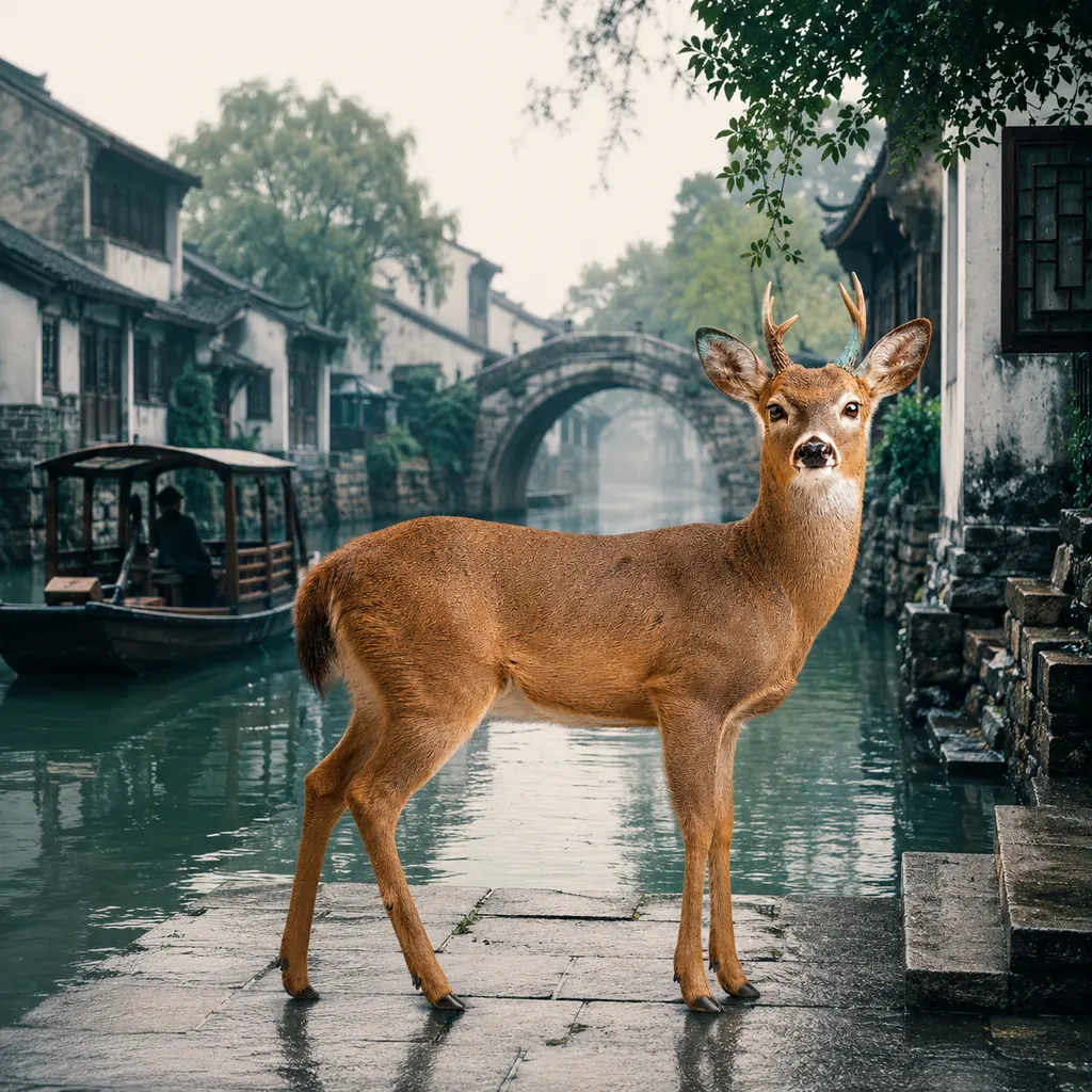 Jiangnan Water Town aesthetic — visual example