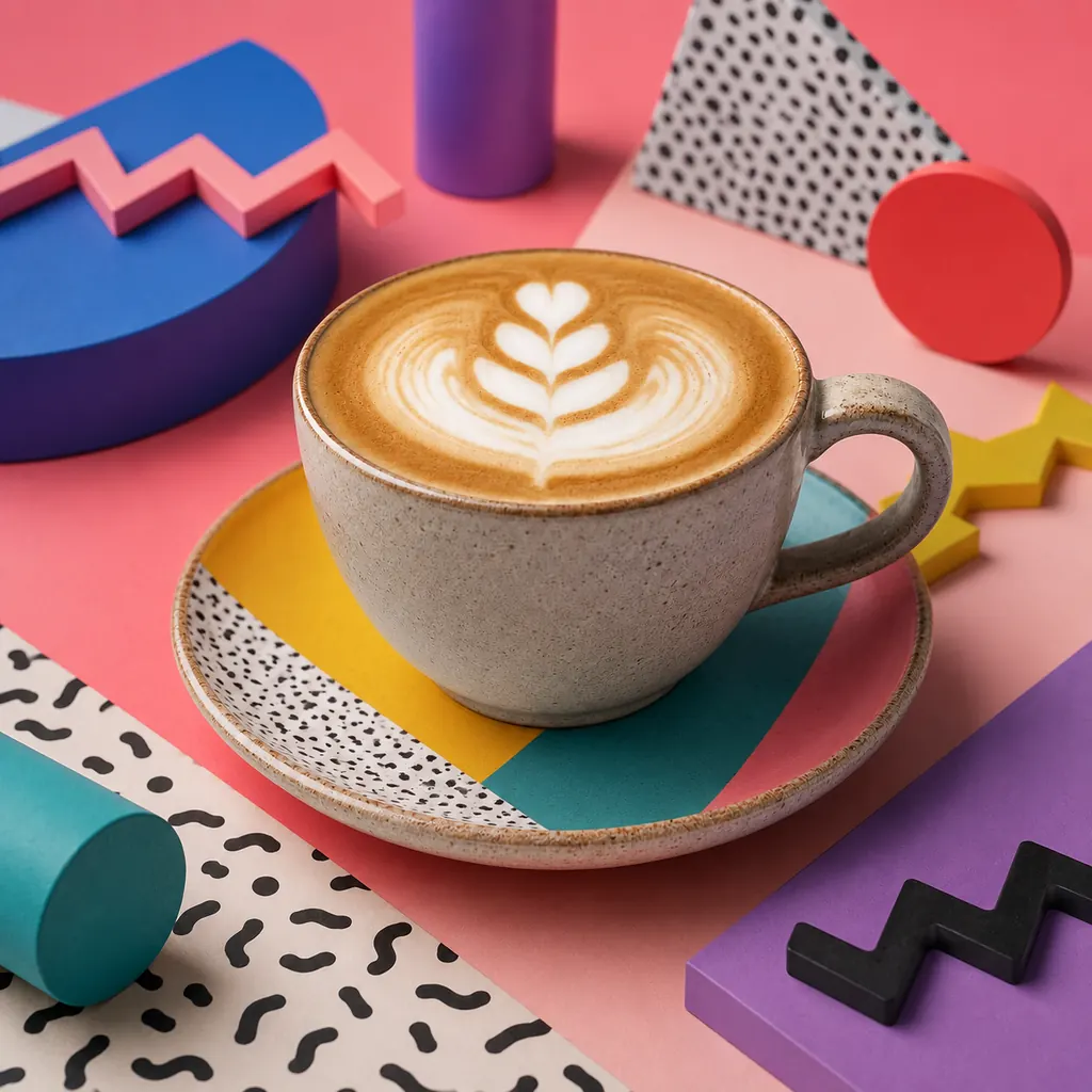 Memphis Design aesthetic — visual example