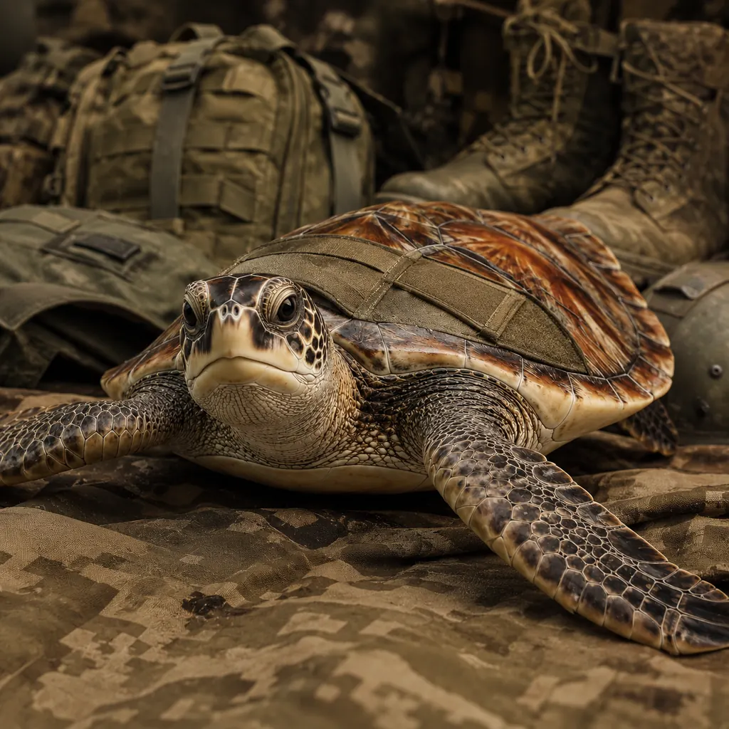 Military Chic aesthetic — visual example