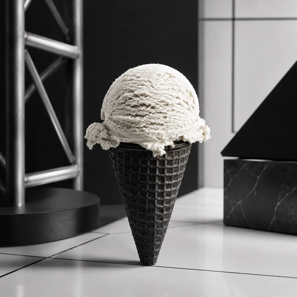 Monochrome Luxe aesthetic — visual example