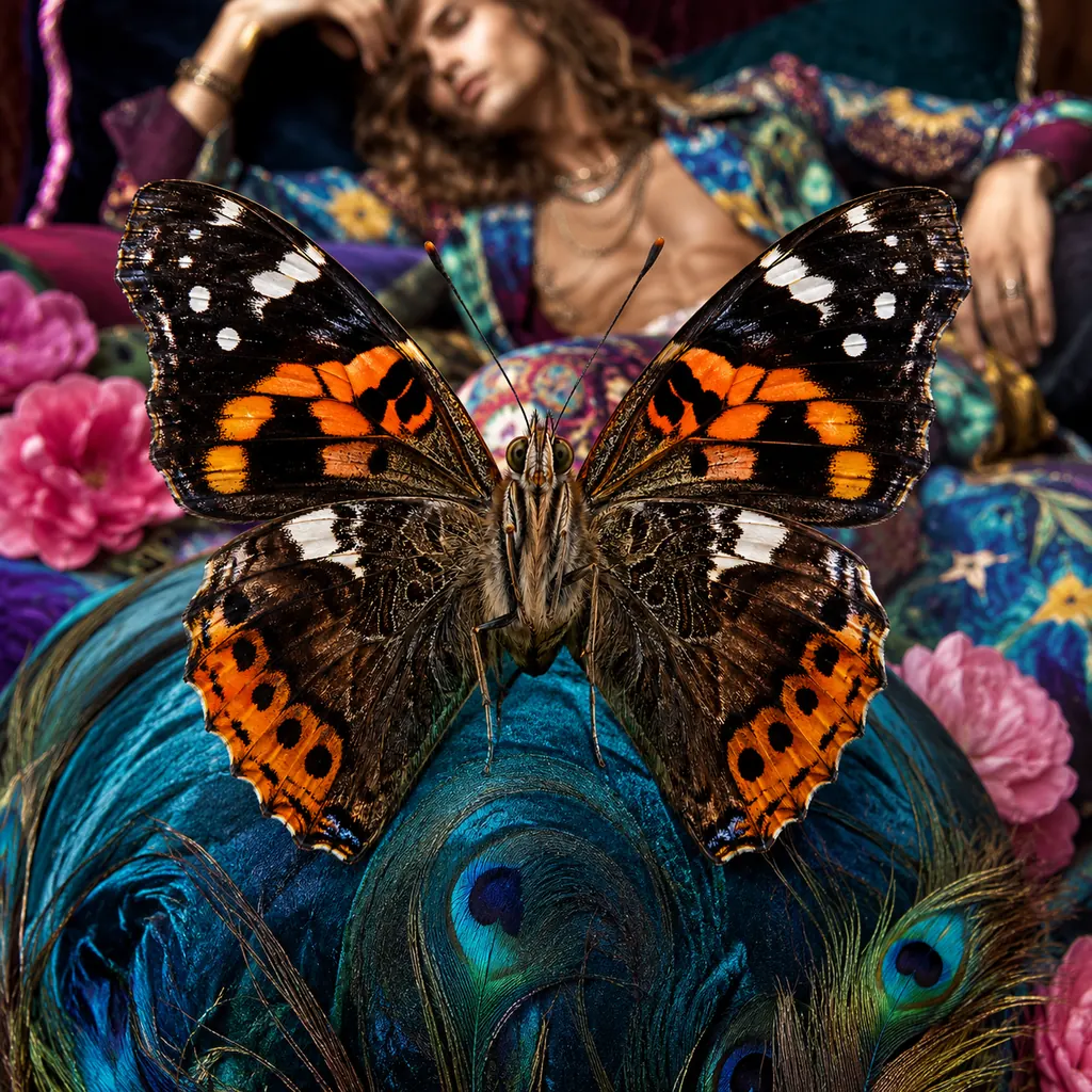 Peacock Revolution aesthetic — visual example