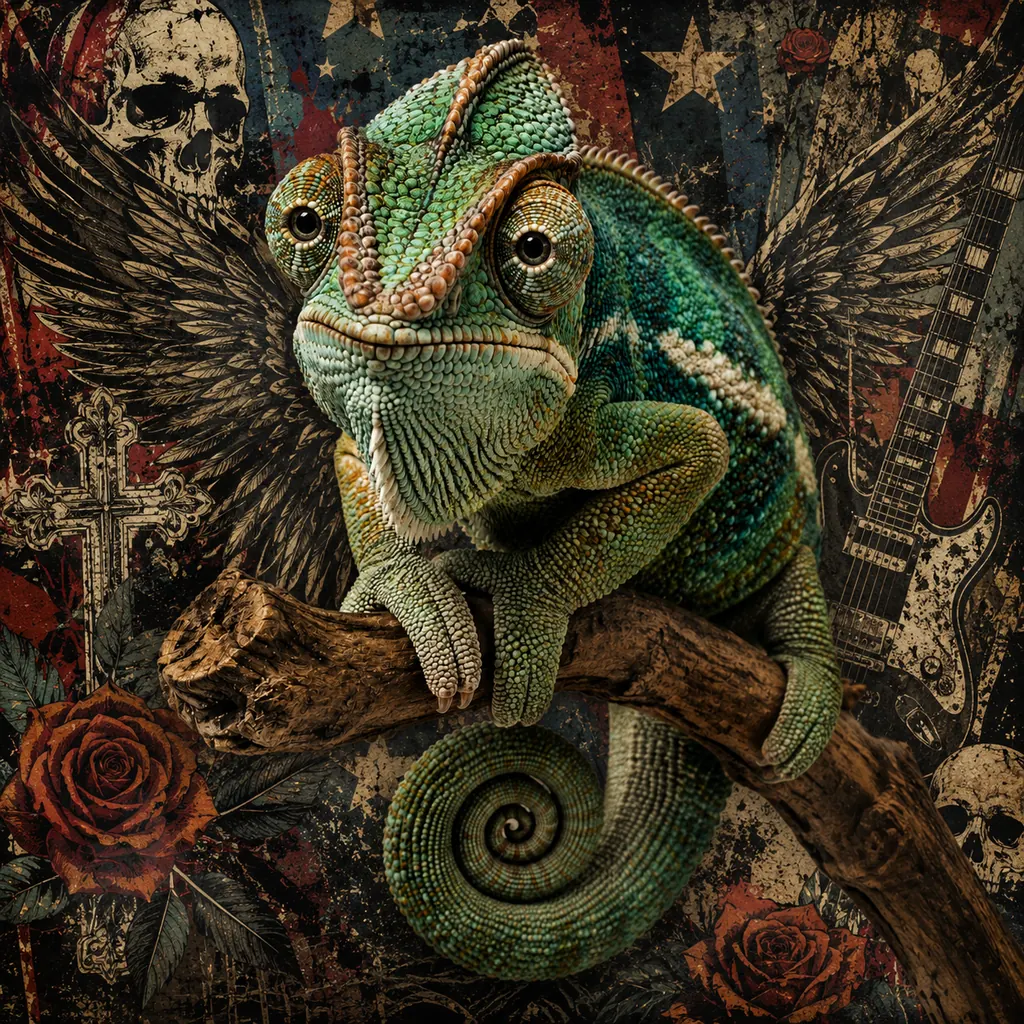 Post-Grunge Maximalism aesthetic — visual example