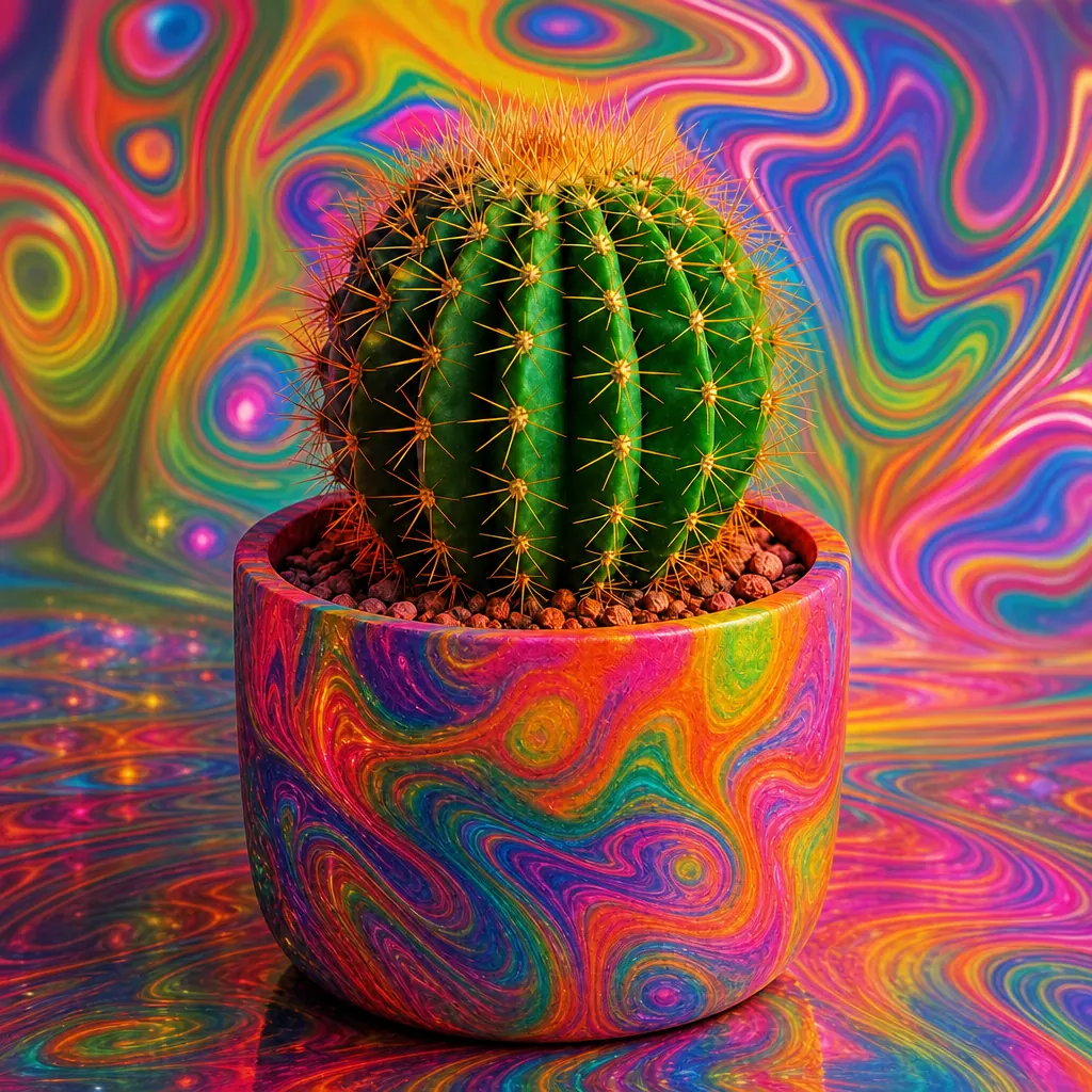 Psychedelia aesthetic — visual example