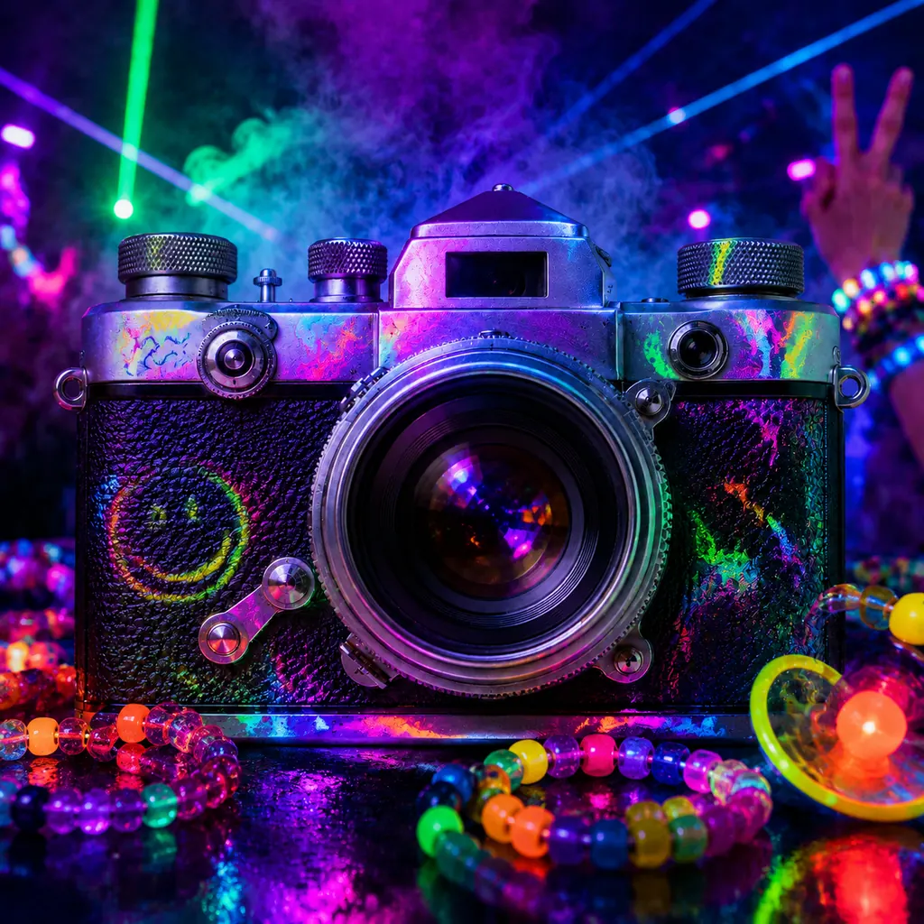 Rave aesthetic — visual example
