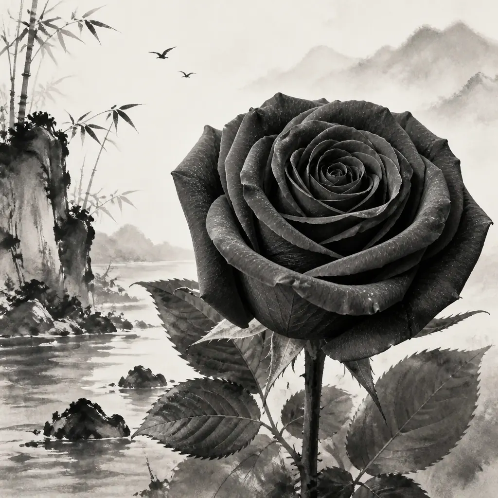 Shuimo Feng aesthetic — visual example