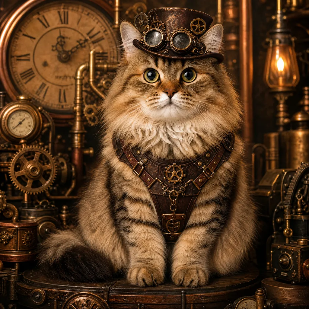 Steampunk aesthetic — visual example