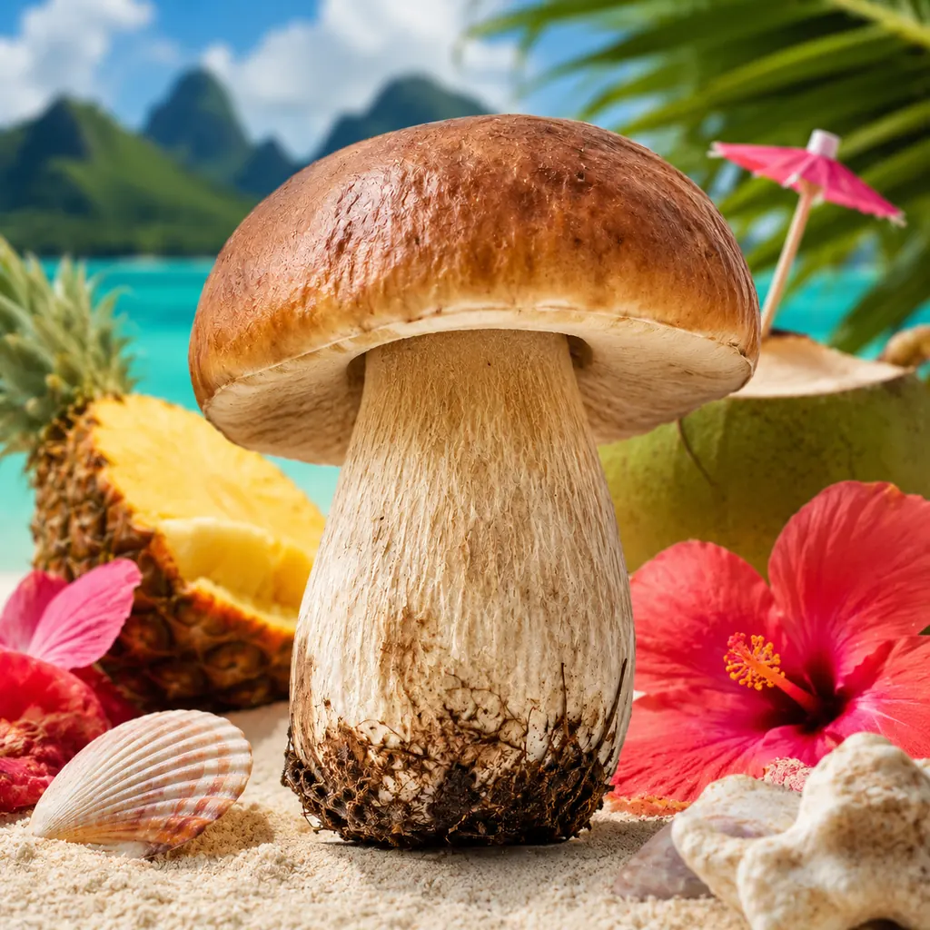 Tropical aesthetic — visual example